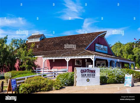 Old Town Theatre building. Old Town San Diego State Historic Park, San ...