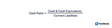 Cash Ratio Definition, Formula & Example