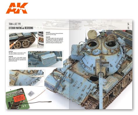 AK Interactive T54/T55 Modeling World's Most Iconic Tank Book | Internet Hobbies