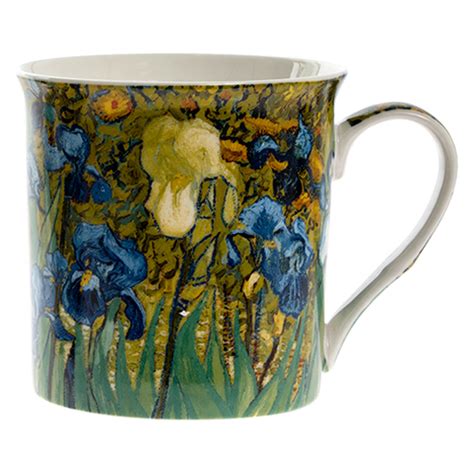 Set Of 4 Fine China Van Gogh Art Print Design Home Drinking Cup Coffee ...