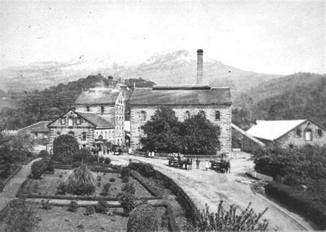 Cascade Brewery,in Hobart,Tasmania in 1884.The Cascade Brewery in ...