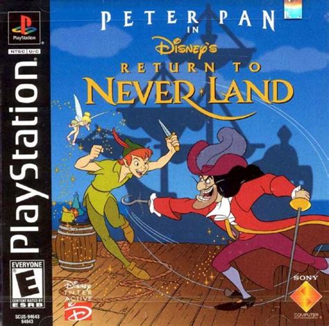 Peter Pan in Disney's Return to Never Land box covers - MobyGames