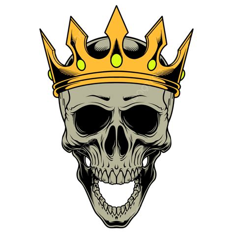 The King Skull Head, Skull, Skeleton, King PNG Transparent Clipart ...