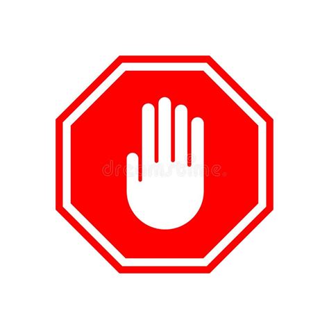 Stop Sign Hand Clip Art