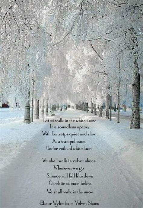 ¤ Poet Ponderings ¤ Elinor Wylie | Winter wonderland | Pinterest