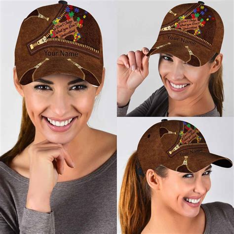 Don't Judge What You Don't Understand Autism Puzzle Personalized Classic Cap | SilveryBrand