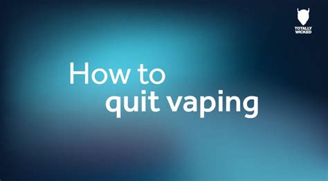 How to Quit Vaping - Vaped