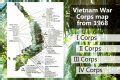 Vietnam War map: Corps to corps (1968) - Click Americana