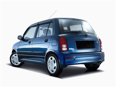 Perodua Kelisa technical specifications and fuel economy