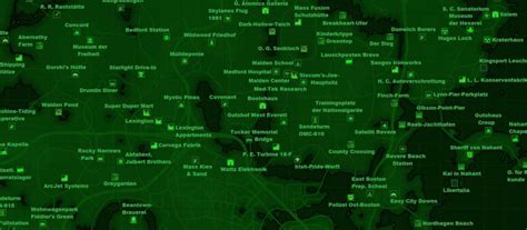 Fallout 4 Bobblehead Map - All Bobblehead Locations