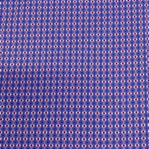 Blue with Pink - Fabric Centre