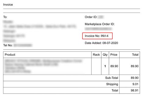 How to Generate Invoice Number - SiteGiant Support Centre