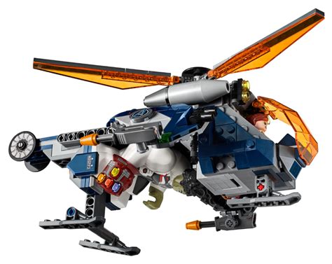 AnJ's Brick Blog: Lego Avengers 76144 Hulk Helicopter Drop Revealed