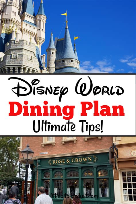 Dining plan disney world – Artofit