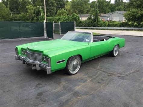 1975 custom cadillac eldorado convertible Awesome car MUST GO