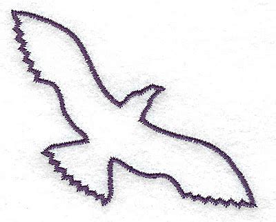 Seagull Outline - ClipArt Best