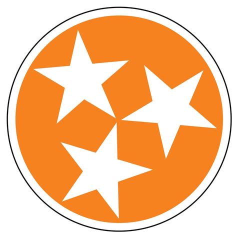 Vols | Tennessee 6" Tristar Magnet | Alumni Hall