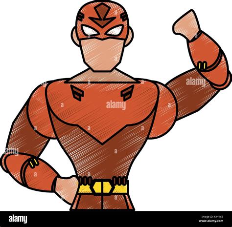 Superhero character cartoon Stock Vector Image & Art - Alamy