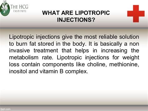 Lipotropic Injections for Weight Loss