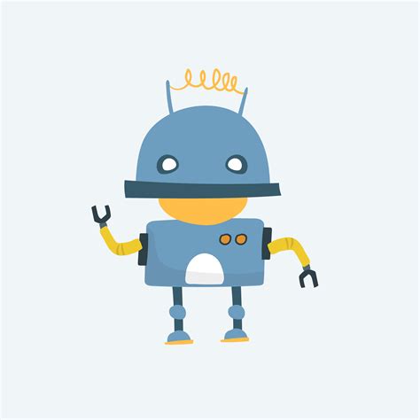 Illustration of robot vector graphic - Download Free Vectors, Clipart Graphics & Vector Art