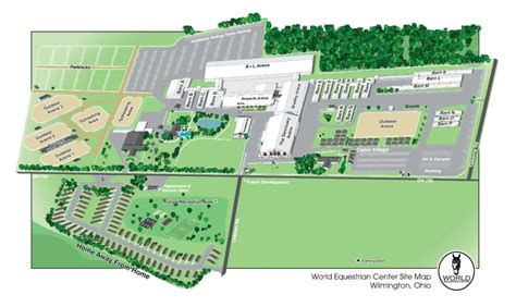 World Equestrian Center Spectators - Showgrounds Maps | WEC