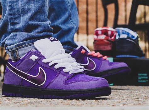 Concepts x Nike Dunk Low Pro SB 'Purple Lobster' on feet (3) | Nike sb dunks, All nike shoes ...