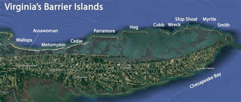 Florida Barrier Islands Map