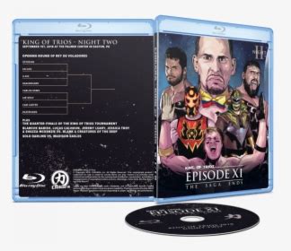 Chikara King Of Trios 2018 Dvd, HD Png Download , Transparent Png Image ...