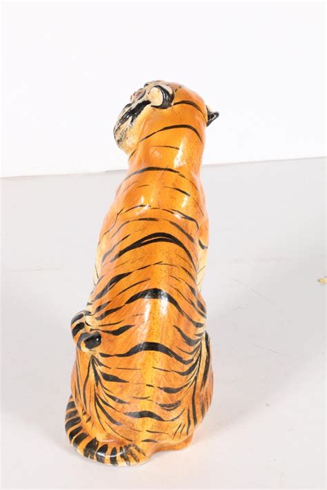 Ceramic Tiger Figurine | EBTH