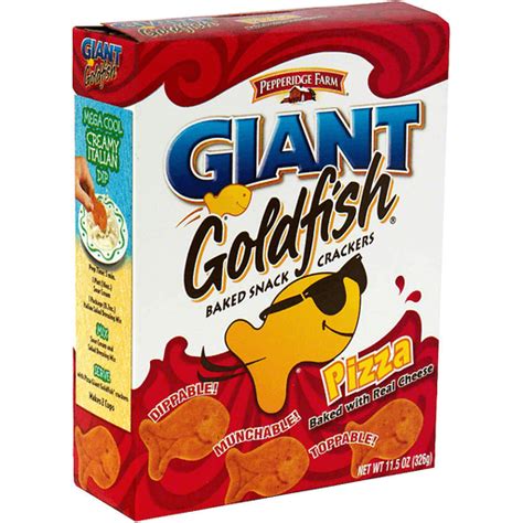 Goldfish Baked Snack Crackers, Pizza, Giant | Shop | Foodtown