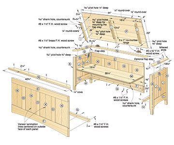 Woodworking plans Plans For Building A Hope Chest free download Plans for… | Chest woodworking ...