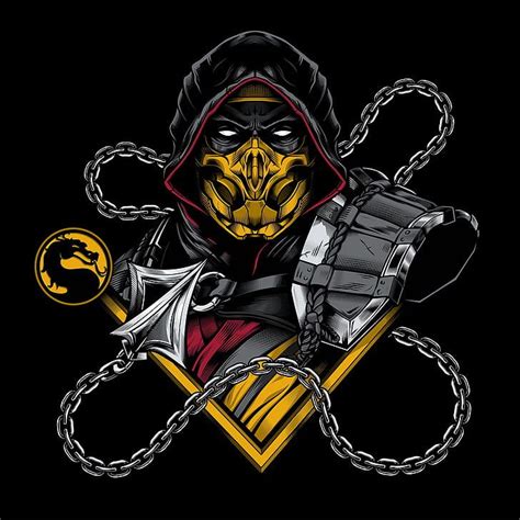 Scorpion Mortal Combat Logo : Pin On Scorpion - Looking for the best mortal kombat wallpapers ...