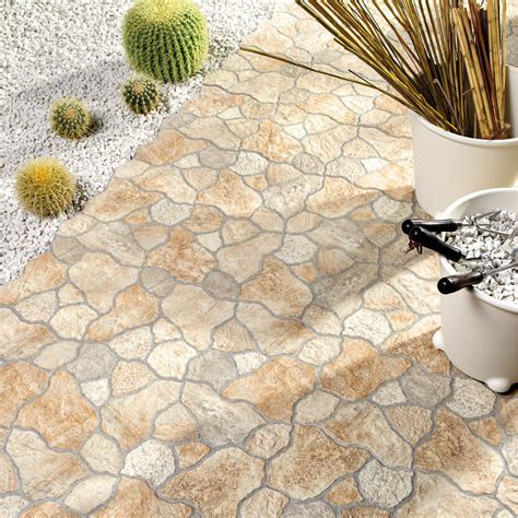 Stone Look Tile for Patios