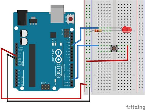 Button w/ LED ... not working ( First Project ) - Project Guidance ...