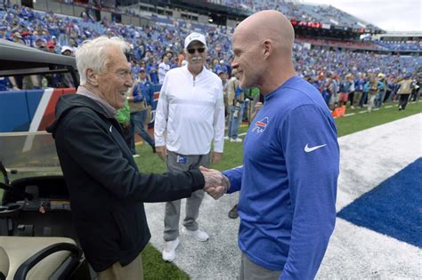 Bills’ Sean McDermott tells story of first time meeting Marv Levy ...