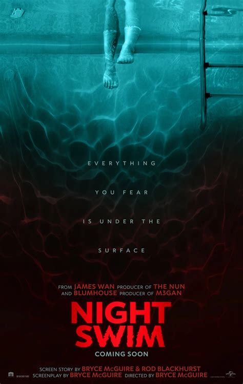 First Trailer for Scary Pool Horror 'Night Swim' Produced by James Wan | FirstShowing.net