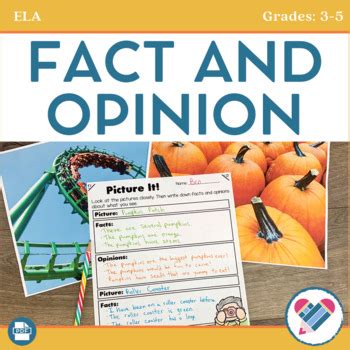 Fact and Opinion Posters and Printables by Create-Abilities | TpT