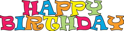 Free Word Birthday Cliparts, Download Free Word Birthday Cliparts png ...