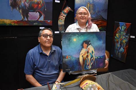 Diné painter Hadiibah John blends Navajo culture with anime style - Navajo Times