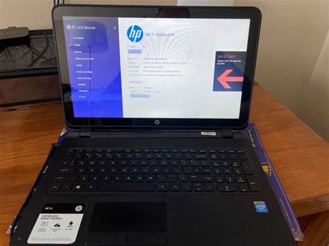 like new HP 15 Notebook PC touchscreen - $125 in Sparta TN - LSN