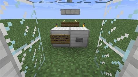 Piston Elevator Minecraft Map