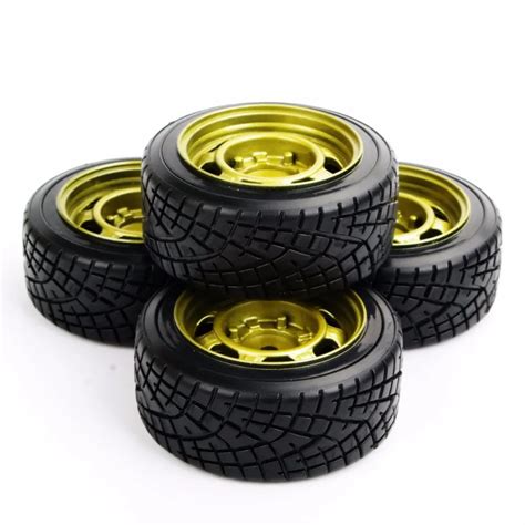 RC Drift Tires Wheel Rim Model Toys For HSP HPI 1/10 On Road Car Model ...