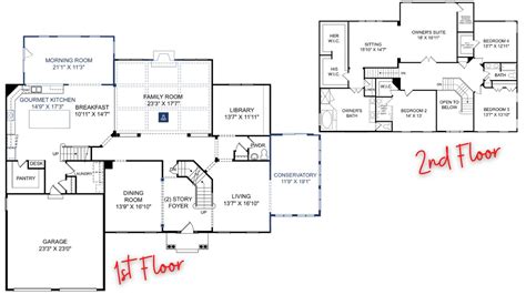 Monticello Second Floor Plan