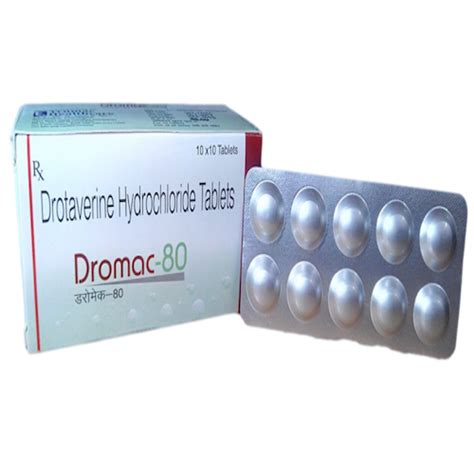 Drotaverine Hydrochloride Tablets, For Clinical, Packaging Size: 10x10 at ₹ 650/box in Panchkula