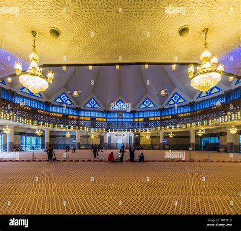 KUALA LUMPUR, MALAYSIA - MARCH 23, 2018: Interior of the National ...