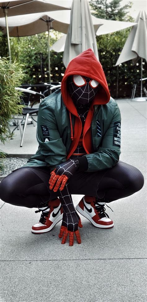 [self] Miles Morales from Spider-Man: Into the Spider-Verse : cosplay