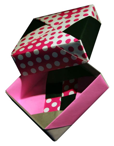 origami square box + folding instructions | ORIGAMI CONSTRUCTIONS