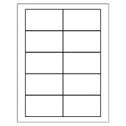 Template for Avery 5371 Business Cards 2" x 3-1/2" | Avery.com