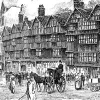 Buildings that Survived the Great Fire of London, 1666