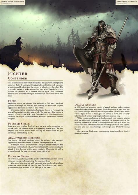 DnD 5e Homebrew — Arilianis Subclasses Part 1...